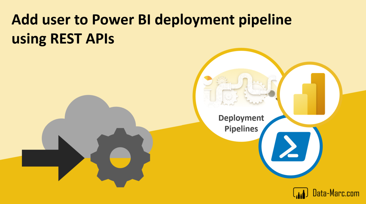 Add user to Power BI deployment pipeline using REST APIs